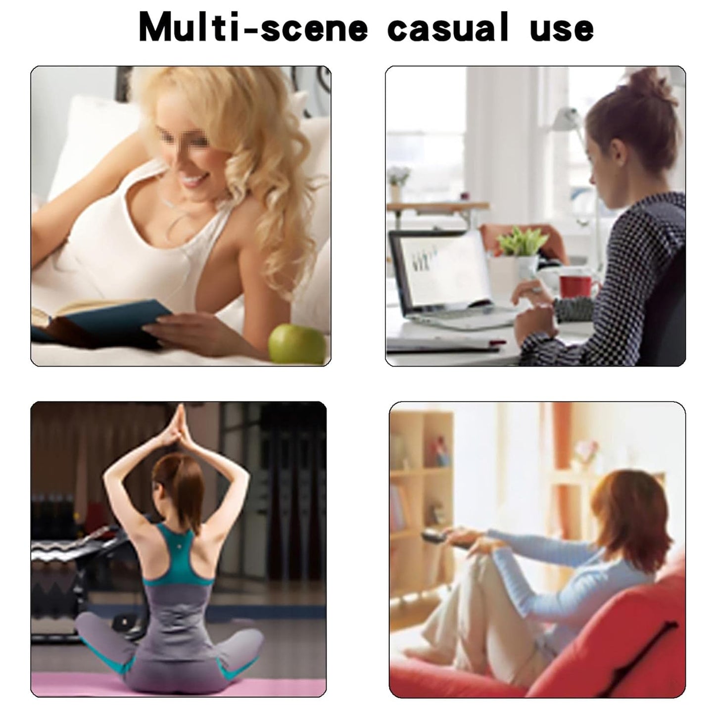 Silicone V-Line Lifting Chin Strap and Jaw Exerciser Mask in Black