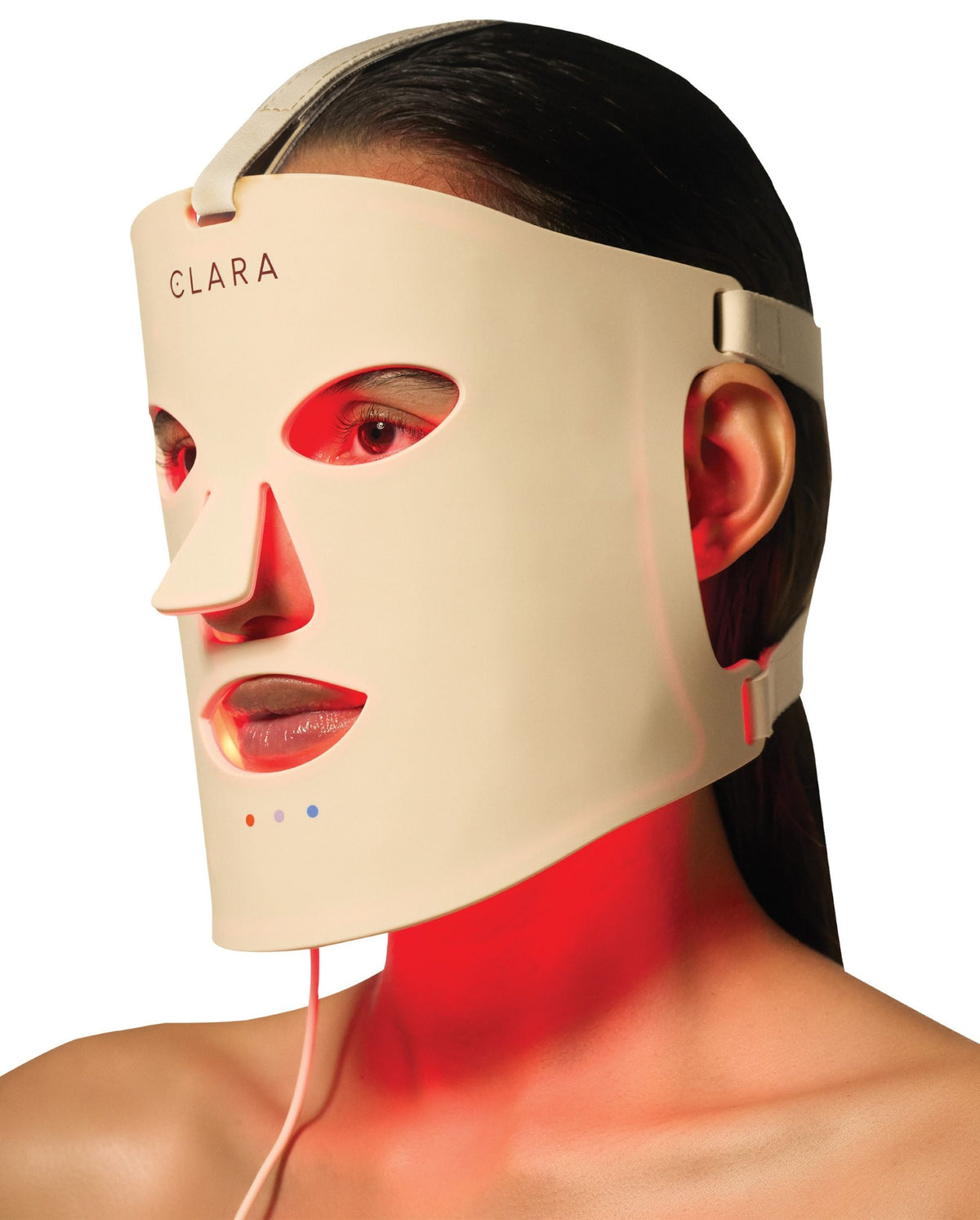 Red Light Therapy LED Face Mask, Silicone, Adjustable, Collagen Boosting Anti-Aging for Radiant Skin